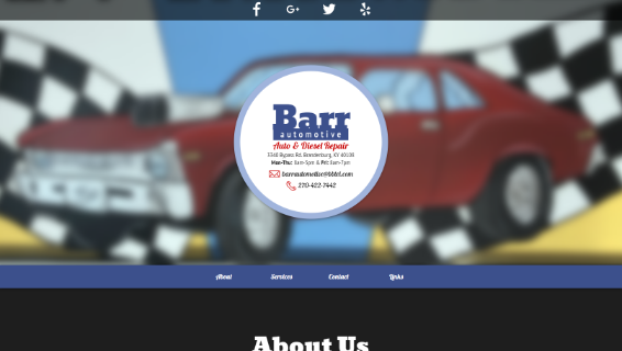 Barr Automotive website